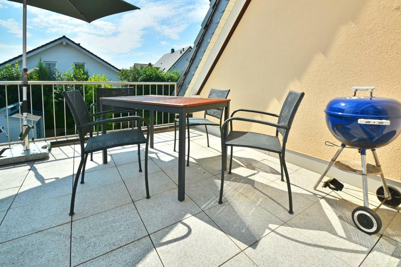 Apartamento Rieslingstube Bei Britta & Joachim Undenheim Exterior foto